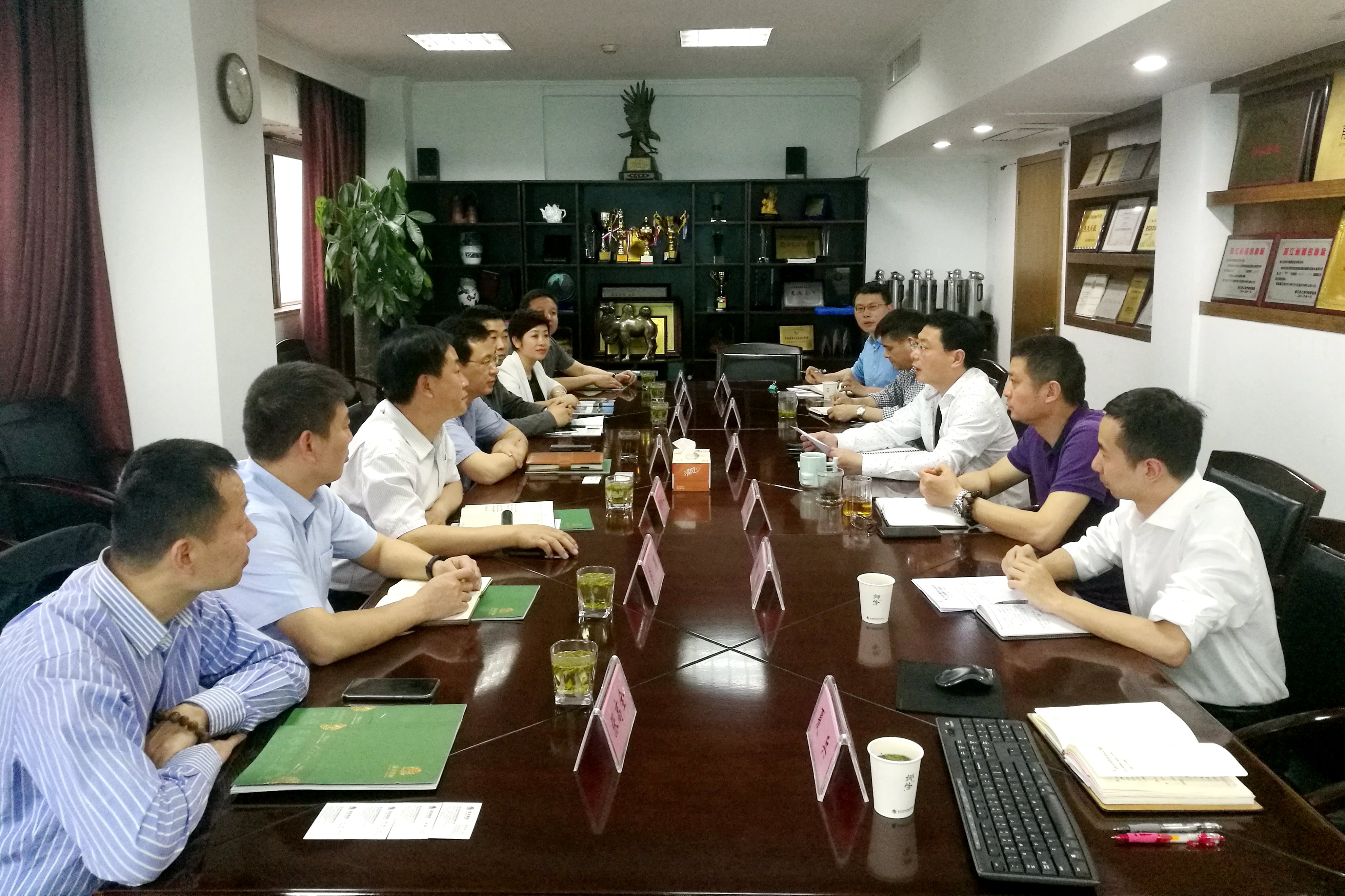 陜西省涇陽(yáng)縣委書(shū)記張渭一行蒞臨浙茶集團考察交流