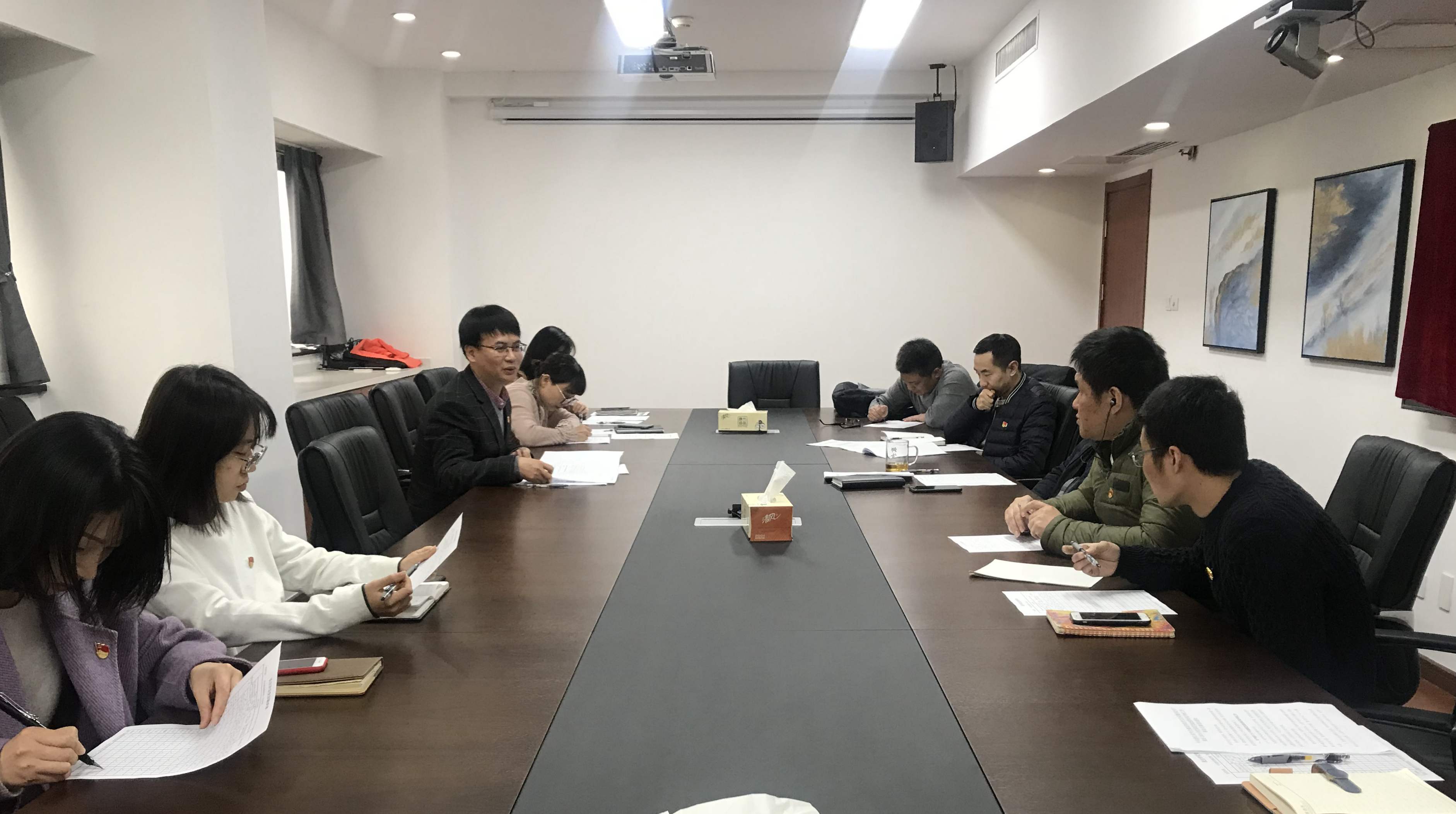 浙茶集團各黨支部開(kāi)展2019年度基層黨建述職評議考核、民主評議黨員和基層黨組織星級評定工作