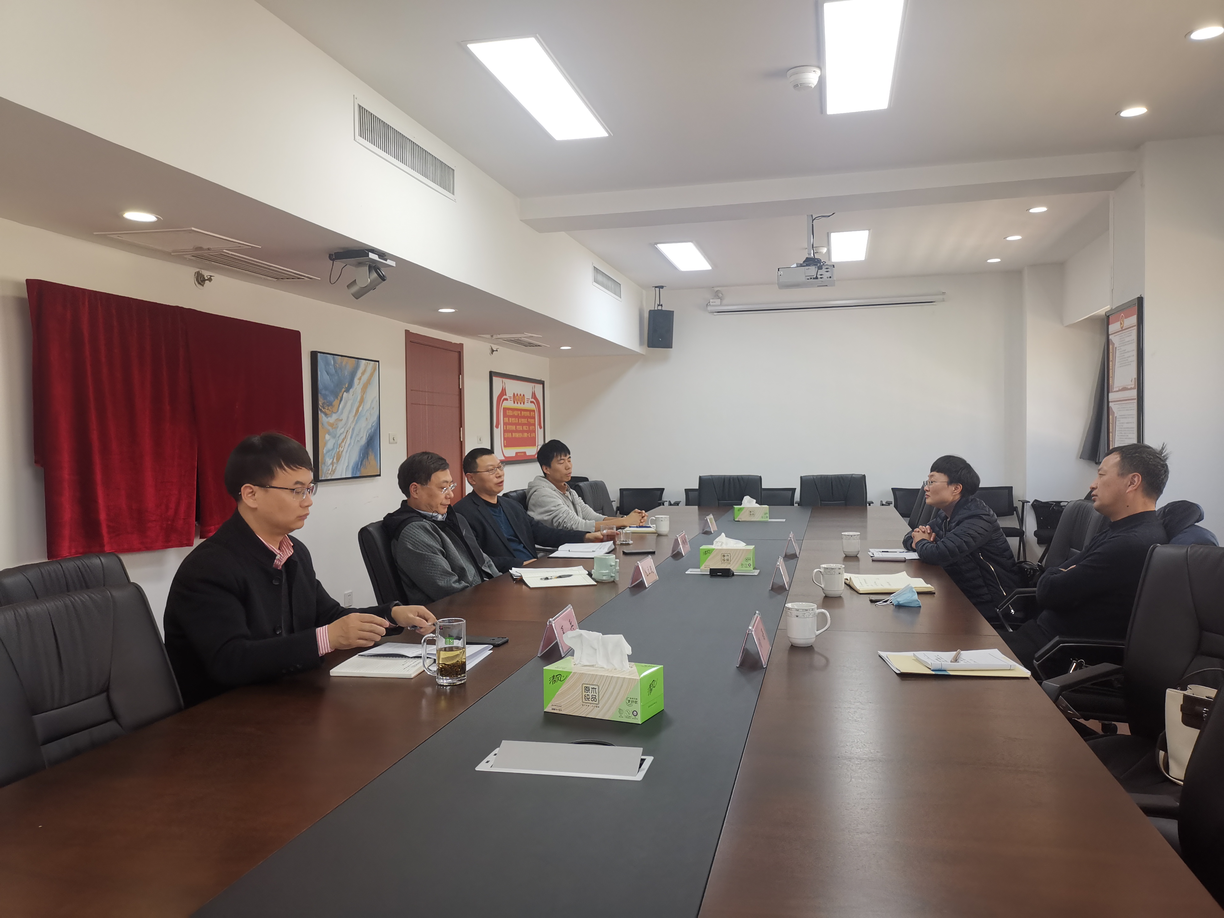 龍游縣供銷(xiāo)社領(lǐng)導來(lái)公司洽談相關(guān)合作事宜