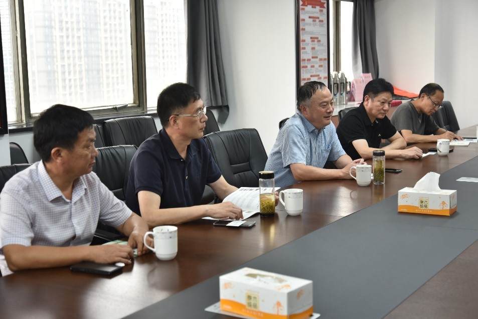 安徽皖墾茶葉集團書(shū)記、董事長(cháng)張國祥一行到浙茶集團考察交流